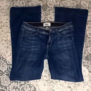 PAIGE FLARE JEANS Size 27/32